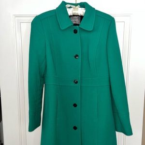 J.CREW classic lady day coat in Italian double-cloth wool with Thinsulate.